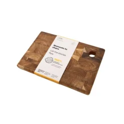 Point-Virgule snijplank uit gerecycled teakhout 30x20x2cm