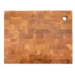 Point-Virgule snijplank uit gerecycled teakhout 40x30x2cm