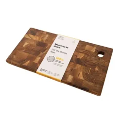 Point-Virgule snijplank uit gerecycled teakhout 40x20x2cm