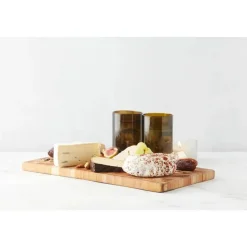 Point-Virgule snijplank uit gerecycled teakhout 40x20x2cm