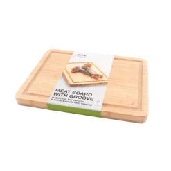 Point-Virgule Vleesplank met sapgeul uit bamboe 40x30x3cm FSC 100% sgsch-coc-041337