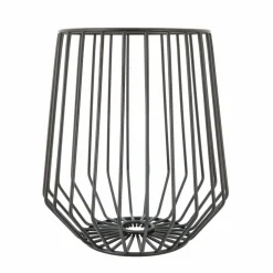 Point-Virgule Wire hoge fruitmand zwart