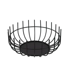 Point-Virgule Wire mand zwart by Tore Bleuzé Ø 25cm