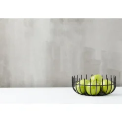 Point-Virgule Wire mand zwart by Tore Bleuzé Ø 25cm