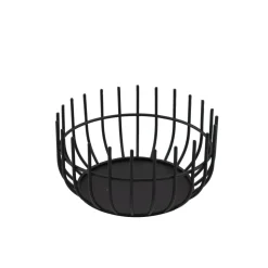 Point-Virgule Wire mand zwart by Tore Bleuzé Ø 20cm