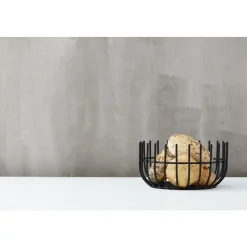 Point-Virgule Wire mand zwart by Tore Bleuzé Ø 20cm