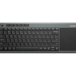 Rapoo  K2600 Multimedia Toetsenbord AZERTY(BE) Zwart