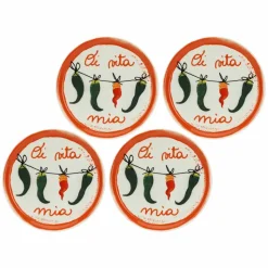 Rose & Tulipani Aumm Pizzabord 31cm O Vita Mia