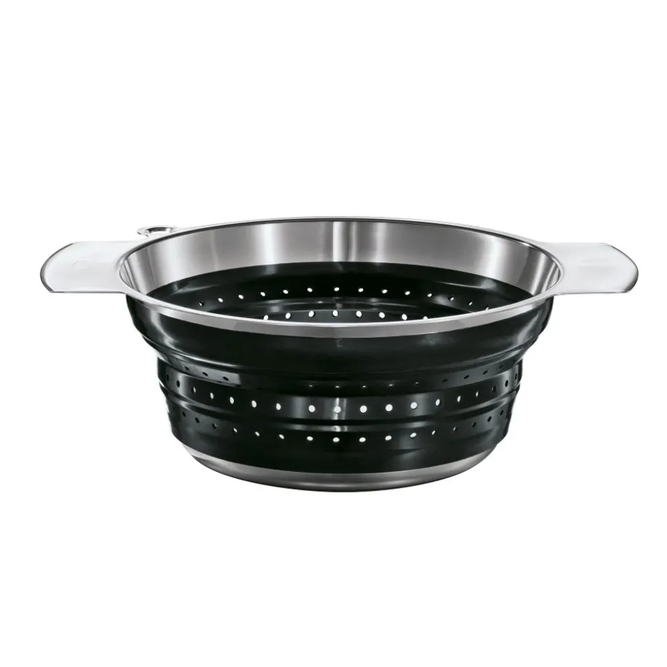 Rösle Opvouwbaar vergiet Ø 24 cm zwart