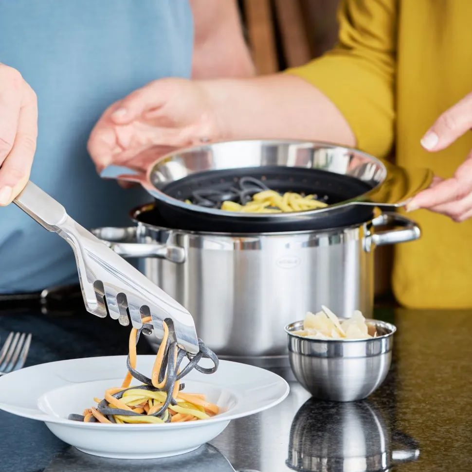 Rösle Opvouwbaar vergiet Ø 24 cm zwart