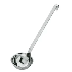 Rösle Scheplepel met schenkrand Ø 9 cm 32cm 0,16L RVS