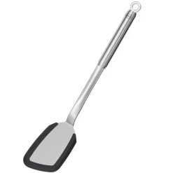 Rösle Spatel 36,5cm RVS met siliconen rand