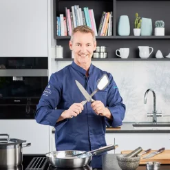 Rösle Spatel 36,5cm RVS met siliconen rand