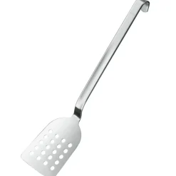 Rösle Spatel geperforeerd 33,5cm RVS