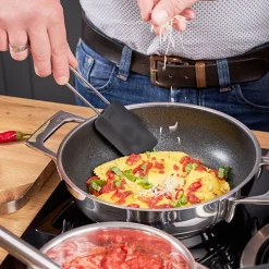 Rösle Spatel siliconen zwart 26 cm