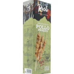 Rusti Arrosticini gepaneerde kip 25gr 12 stuks