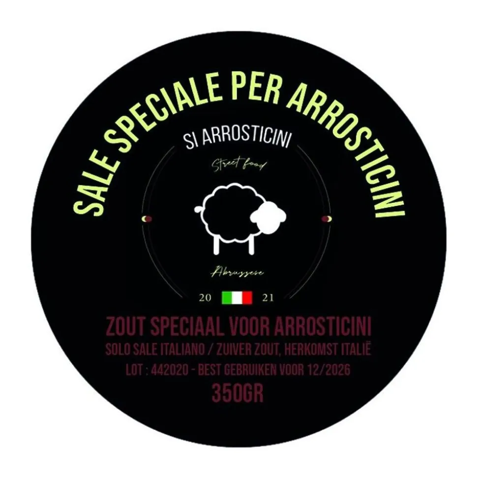 Rusti Zout voor arrosticini