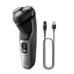 S3143/00 Shaver 3000 Series Elektrisch scheerapparaat voor nat en droog scheren