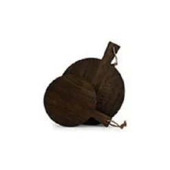 Salt & Pepper Ancient Serveerplank 48x37cm rond hout