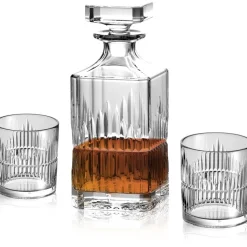 Salt & Pepper Bond Whiskyset Linus 3-delig