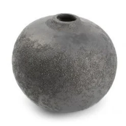 Salt & Pepper Bullet Vaas 14,5xH13cm antraciet