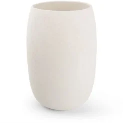 Salt & Pepper Bullet Vaas 20xH30,5cm wit