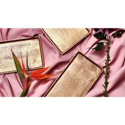 Salt & Pepper Charm Glasonderzetter 10cm geribbeld zwart set/4