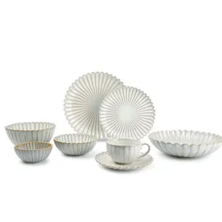 Salt & Pepper Lotus Plat bord 20cm nuance white