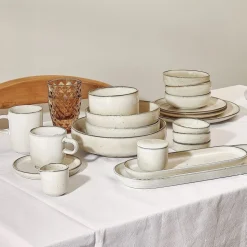 Salt & Pepper Meridian Kom 12xH8cm ivoor