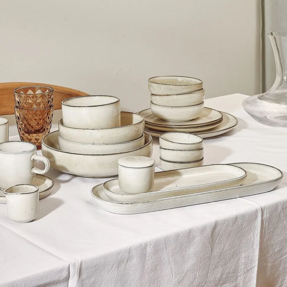 Salt & Pepper Meridian Serveerschaal 28xH7cm ivoor