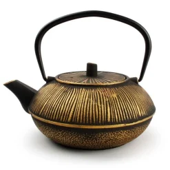 Salt & Pepper My Tea Theepot 80cl strepen goud/zwart