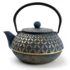 Salt & Pepper My Tea Theepot 80cl blad goud/blauw