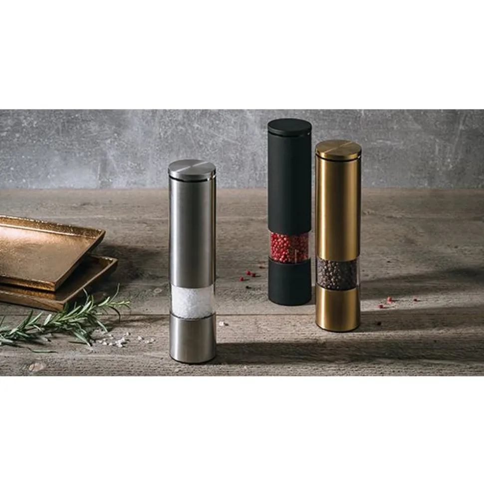 Salt & Pepper Spice Peper/zoutmolen H28,5cm zwart