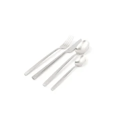 Salt & Pepper Terno Bestekset 16-delig mat zilver