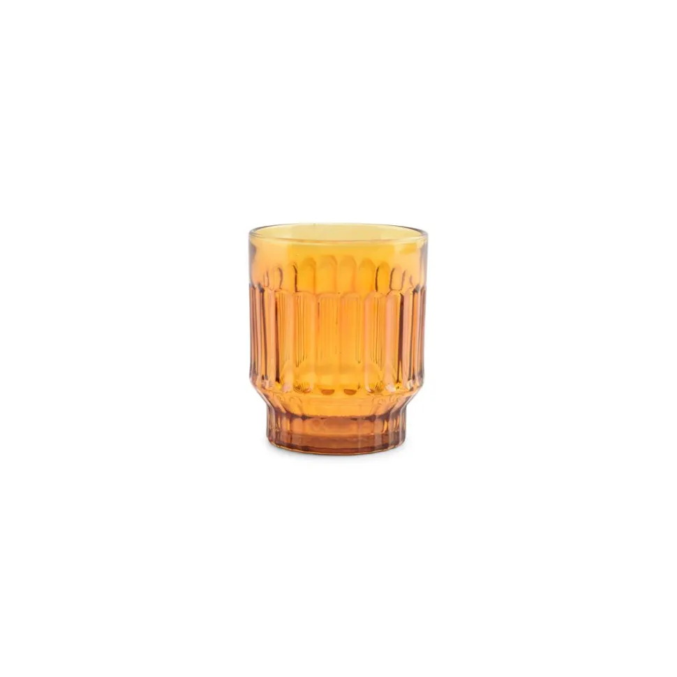 Salt & Pepper Tone Glas 30cl set/4 Amber