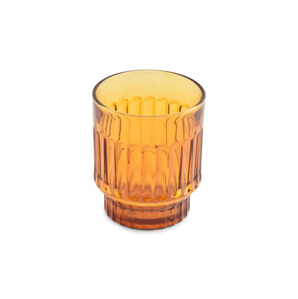Salt & Pepper Tone Glas 30cl set/4 Amber