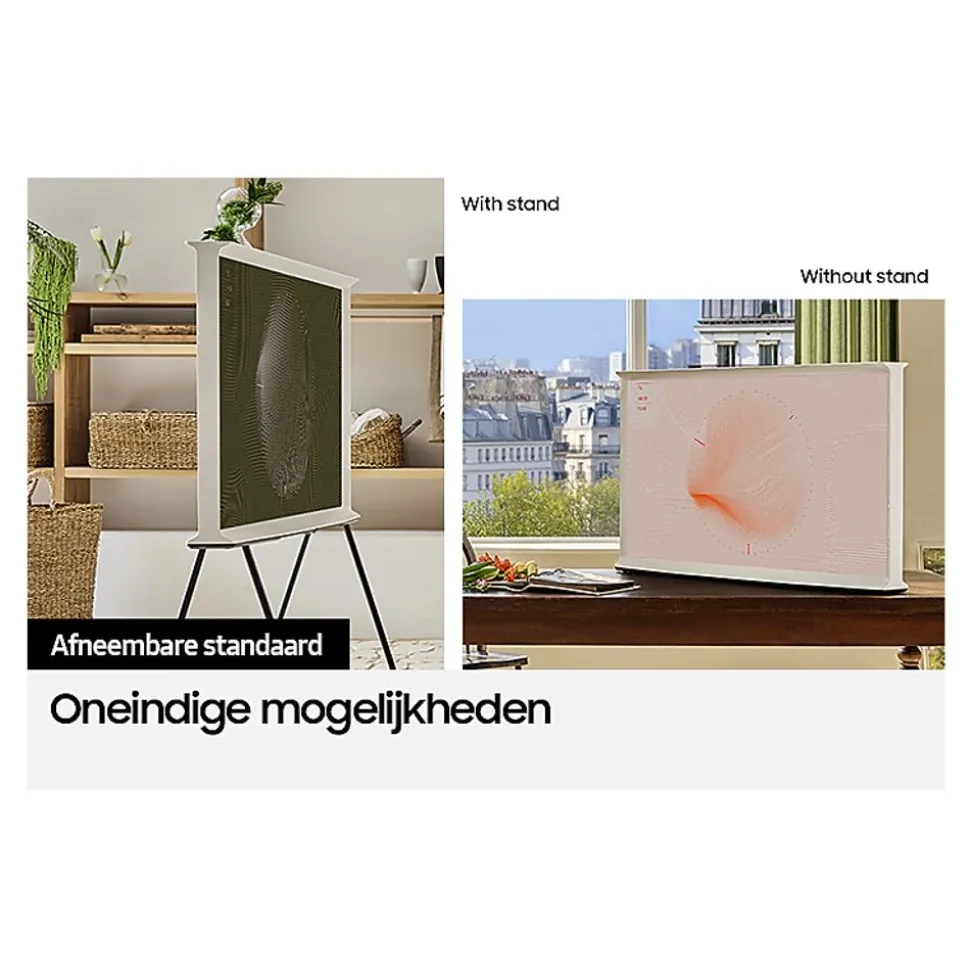 Samsung The Serif QLED 4K (2024) 50inch Cloud White