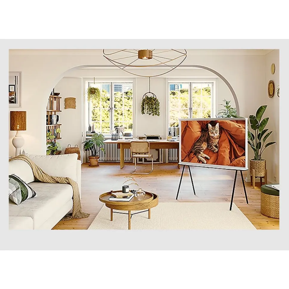 Samsung The Serif QLED 4K (2024) 43inch Cloud White