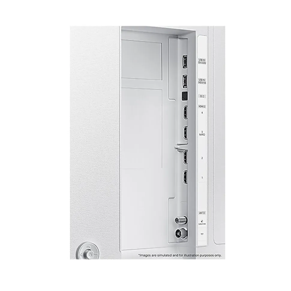 Samsung The Serif QLED 4K (2024) 43inch Cloud White