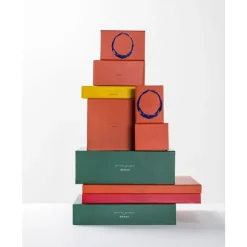 Serax Feast tableware by Ottolenghi Diepe serveerschaal S 30cm H6cm  Sunny Yellow Swirl-Dots Zwart