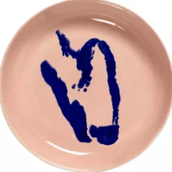 Serax Feast tableware by Ottolenghi Schotel S 11,5cm H2cm Delicious Pink Paprika Blauw