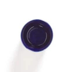 Serax Feast tableware by Ottolenghi Koffiekop 25cl Lapis Lazuli Swirl-Stripes Wit