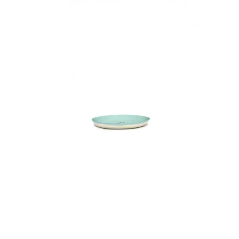 Serax Feast tableware by Ottolenghi Dessertbord XS 16cm H2cm Azure Artisjok Groen