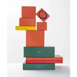 Serax Feast tableware by Ottolenghi Diep Bord 22cm H4cm Wit Paprika Zwart