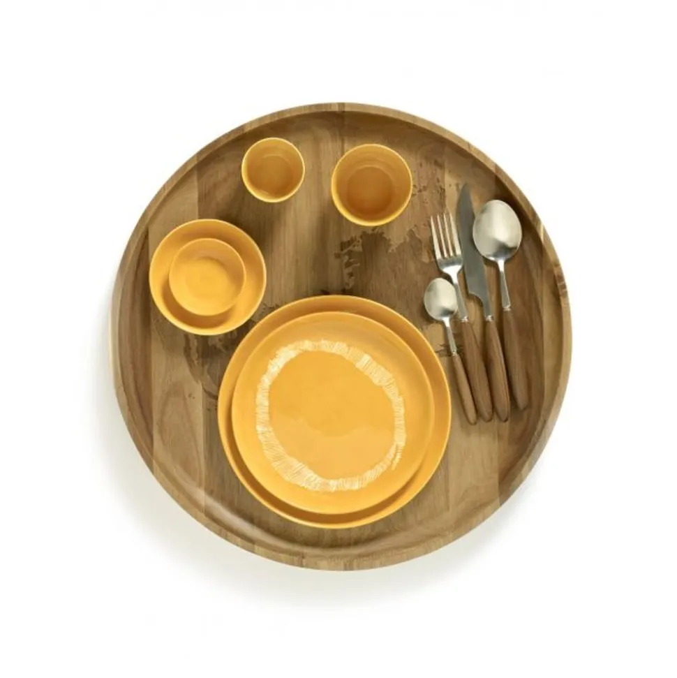 Serax Feast tableware by Ottolenghi Schotel S 11.5cm H2cm Sunny Yellow