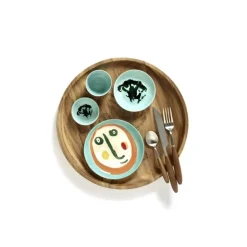 Serax Feast tableware by Ottolenghi Schotel S 11.5cm H2cm Azure Broccoli Groen