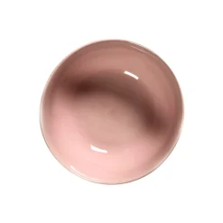 Serax Feast tableware by Ottolenghi Kom S 16cm H7,5cm Delicious Pink Swirl-Stripes Blauw