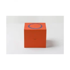 Serax Feast tableware by Ottolenghi Kom S 16cm H7,5cm Delicious Pink Swirl-Stripes Blauw