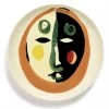 Serax Feast tableware by Ottolenghi Voorgerecht Bord M  22,5cm H2cm Face 1