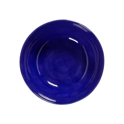 Serax Feast tableware by Ottolenghi Kom L 18cm H8cm Lapis Lazuli Swirl-Stripes Wit